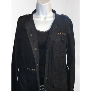 NWT Ruff Hewn Y2K Deadstock Studded Military Jacket - S